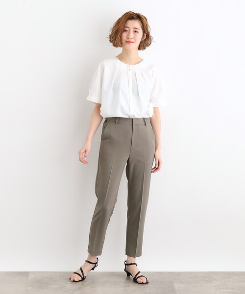 grove(グローブ)の「◆【接触冷感・撥水】スティックパンツ(その他パンツ・レディース・ライトベージュ/ネイビー/カーキ・03/02/01/04/05)」の11枚目の写真
