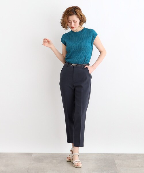 grove(グローブ)の「◆【接触冷感・撥水】スティックパンツ(その他パンツ・レディース・ライトベージュ/ネイビー/カーキ・03/02/01/04/05)」の15枚目の写真