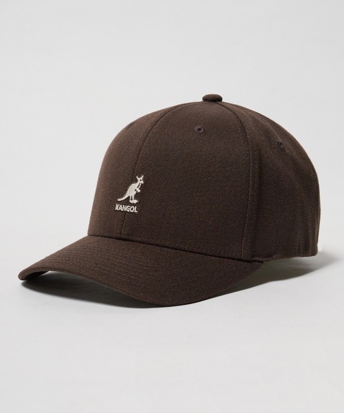 KANGOL（カンゴール）の「KANGOL/カンゴール Wool Flexfit Baseball キャップ（キャップ・メンズ・ベージュ/ダークブルー/ホワイト/ブラウン/レッド/ブラック・L/XL/S/M）」の17枚目の写真