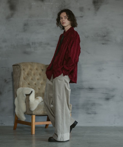 CASPER JOHN(キャスパージョン)の「Corduroy baggy pants/コーデュロイバギーパンツ(その他パンツ・メンズ・ブラック/グレイッシュベージュ/オリーブ・X-SMALL/SMALL/MEDIUM/LARGE)」の19枚目の写真