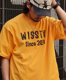 wissty | wissty-フロッキープリントTEE(Tシャツ/カットソー)