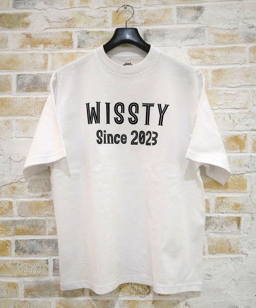 wissty(ウィスティー)の「wissty-フロッキープリントTEE(Tシャツ/カットソー・メンズ・イエロー/ブラック/ホワイト・L/M)」の12枚目の写真