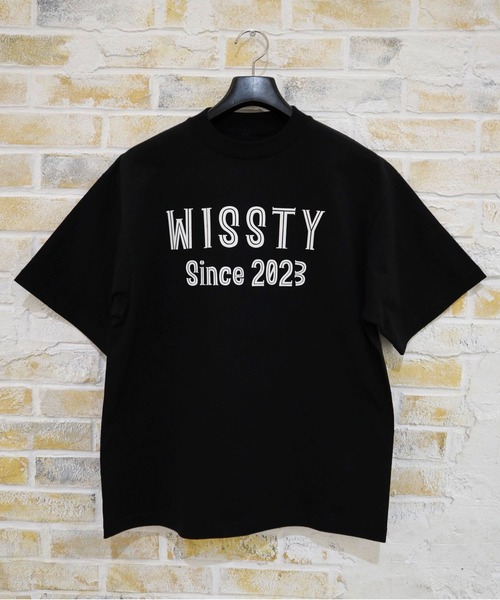 wissty(ウィスティー)の「wissty-フロッキープリントTEE(Tシャツ/カットソー・メンズ・イエロー/ブラック/ホワイト・L/M)」の13枚目の写真