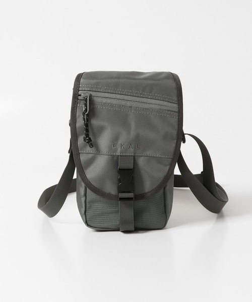 EKAL（エカル）の「TRAVELER SHOULDER（ショルダーバッグ・メンズ・グレー/ブラック・ONE）」の8枚目の写真