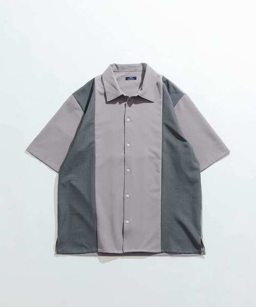 ITEMS URBANRESEARCH(アイテムズ アーバンリサーチ)の「接触冷感TRストレッチ切替半袖シャツ(シャツ/ブラウス・メンズ・ブラック/ライトベージュ/グレー/ブラック系その他・MEDIUM/LARGE)」の18枚目の写真