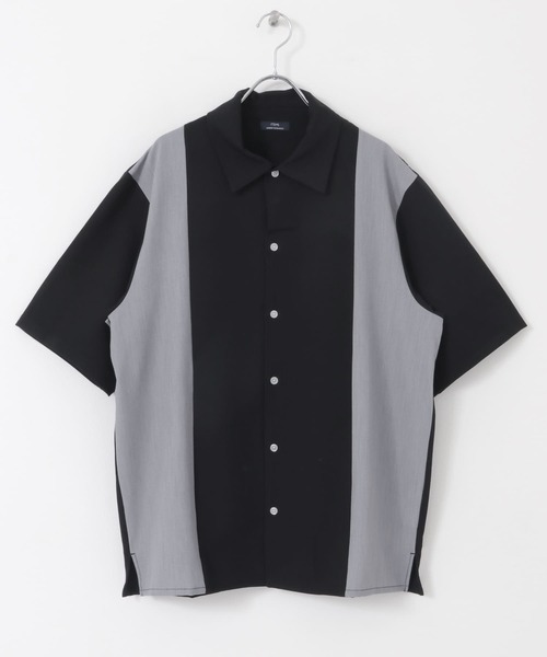 ITEMS URBANRESEARCH(アイテムズ アーバンリサーチ)の「接触冷感TRストレッチ切替半袖シャツ(シャツ/ブラウス・メンズ・ブラック/ライトベージュ/グレー/ブラック系その他・MEDIUM/LARGE)」の22枚目の写真