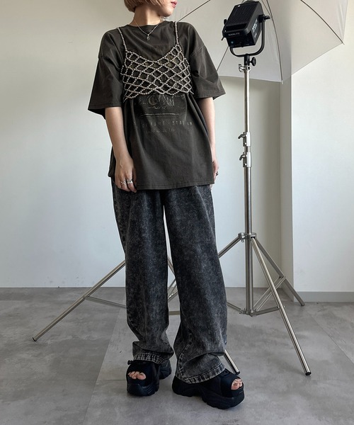 apres jour mignon（アプレジュールミニョン）の「メタルビスチェ【ZOZOTOWN限定アイテム】（ベスト・レディース・シルバー・フリー）」の5枚目の写真