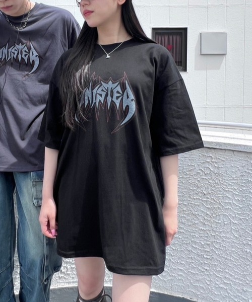 Figments（フィグメンツ）の「SINSTES Tシャツ（Tシャツ/カットソー・レディース・ブラック/スミクロ・FREE）」の15枚目の写真
