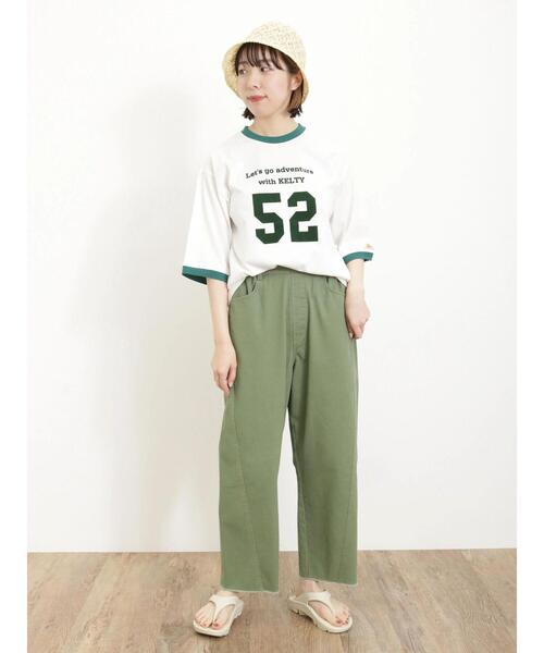 Samansa Mos2(サマンサ モスモス)の「ソフトトングサンダル(サンダル・レディース・ブラック/オフホワイト・L/M/S)」の5枚目の写真