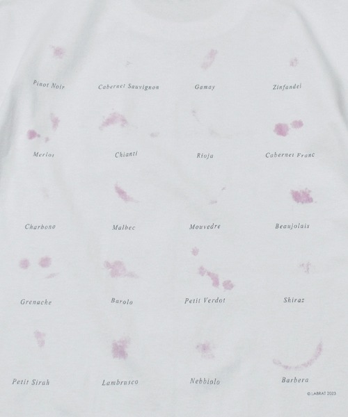 LABRAT（ラブラット）の「"Wine Stain" Tee（Tシャツ/カットソー・メンズ・ホワイト・MEDIUM/LARGE/X-LARGE）」の6枚目の写真