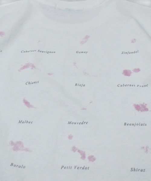 LABRAT（ラブラット）の「"Wine Stain" Tee（Tシャツ/カットソー・メンズ・ホワイト・MEDIUM/LARGE/X-LARGE）」の7枚目の写真