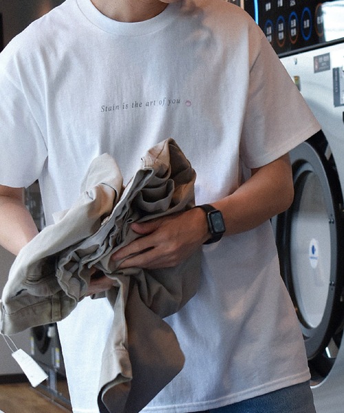 LABRAT(ラブラット)の「"Wine Stain" Tee(Tシャツ/カットソー・メンズ・ホワイト・MEDIUM/LARGE/X-LARGE)」の14枚目の写真