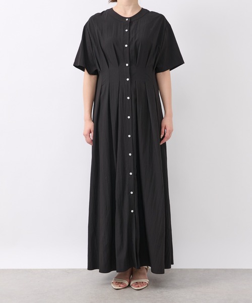 un dix cors（アンディコール）の「ウエストタック半袖シャツ