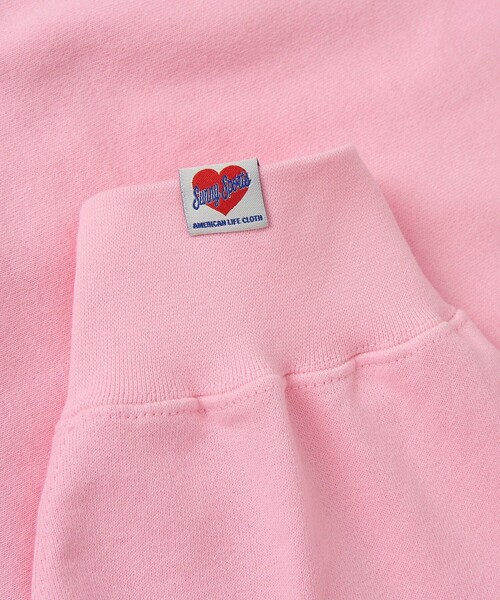 セール】SunnySports別注ハートモチーフ刺繍スウェット
