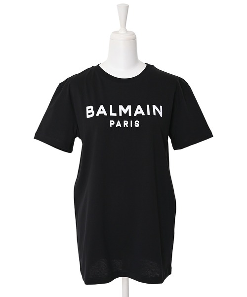 BALMAIN(バルマン)の「【BALMAIN】シルバーシャドーTシャツ(Tシャツ/カットソー・レディース・ブラック/ホワイト・12Y/14Y)」の2枚目の写真