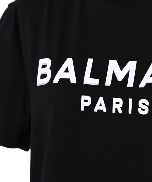 BALMAIN(バルマン)の「【BALMAIN】シルバーシャドーTシャツ(Tシャツ/カットソー・レディース・ブラック/ホワイト・12Y/14Y)」の5枚目の写真