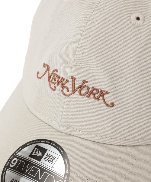 NEW ERA（ニューエラ）の「【NEWERA(R)/ニューエラ別注】 New York Magazine Logo Cap（キャップ・レディース・ブラック/ホワイト系その他5/ベージュ・FREE）」の9枚目の写真