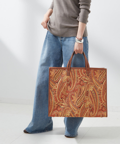 A VACATION/アヴァケーション】TANK ORANGE PAISLEY/タンク/トート