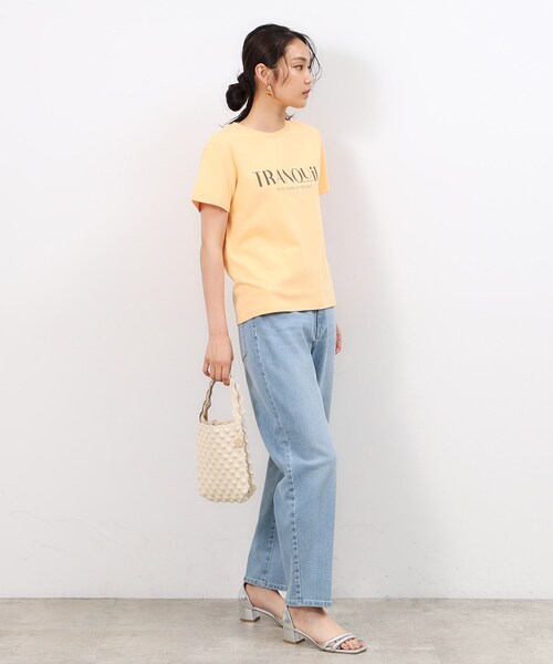 OPAQUE.CLIP（オペークドットクリップ）の「◆ポコポコニットバッグ（ハンドバッグ・レディース・ブルー/ブラック/アイボリー/マスタード・00）」の7枚目の写真