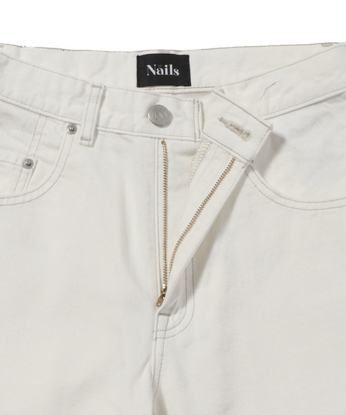 NAILS（ネイル）の「NAILS / ルーズフィットホワイトデニム