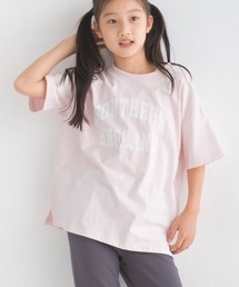 OMNES（オムネス）の「キッズ　バイオポリウォッシュプリント半袖Tシャツ（Tシャツ/カットソー）」