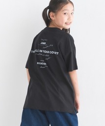 OMNES（オムネス）の「キッズ　バイオポリウォッシュプリント半袖Tシャツ（Tシャツ/カットソー）」