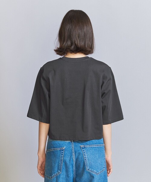 BEAUTY&YOUTH UNITED ARROWS(ビューティーアンドユースユナイテッドアローズ)の「コットン ベーシック Tシャツ(Tシャツ/カットソー・レディース・オフホワイト/ベージュ/ダークグレー・FREE)」の14枚目の写真