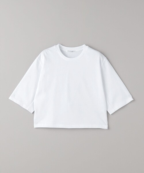 BEAUTY&YOUTH UNITED ARROWS(ビューティーアンドユースユナイテッドアローズ)の「コットン ベーシック Tシャツ(Tシャツ/カットソー・レディース・オフホワイト/ベージュ/ダークグレー・FREE)」の18枚目の写真