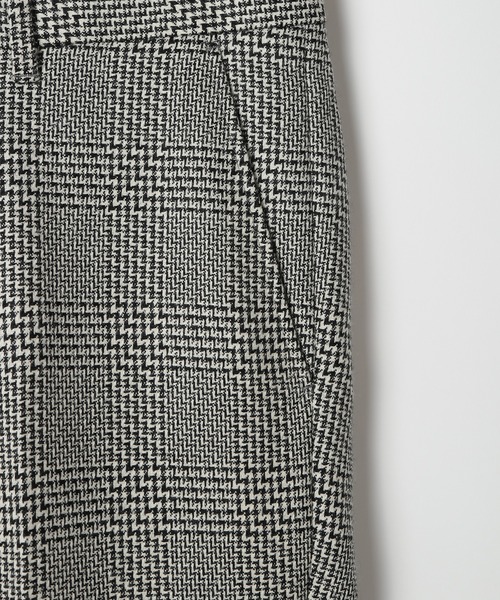 MEN'S BIGI（メンズビギ）の「ウール変形グレンチェックパンツ（セットアップ対応）（スラックス・メンズ・グレー・03/02/01/04）」の5枚目の写真