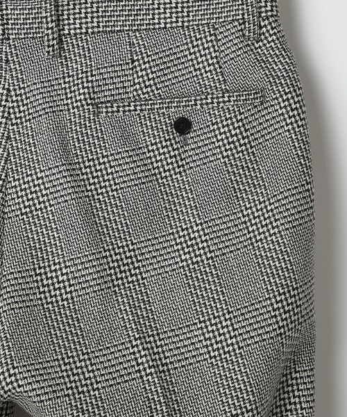 MEN'S BIGI（メンズビギ）の「ウール変形グレンチェックパンツ（セットアップ対応）（スラックス・メンズ・グレー・03/02/01/04）」の9枚目の写真
