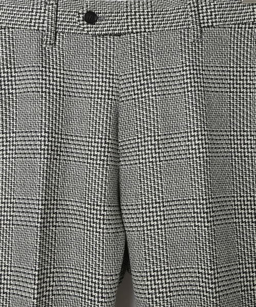 MEN'S BIGI（メンズビギ）の「ウール変形グレンチェックパンツ（セットアップ対応）（スラックス・メンズ・グレー・03/02/01/04）」の2枚目の写真