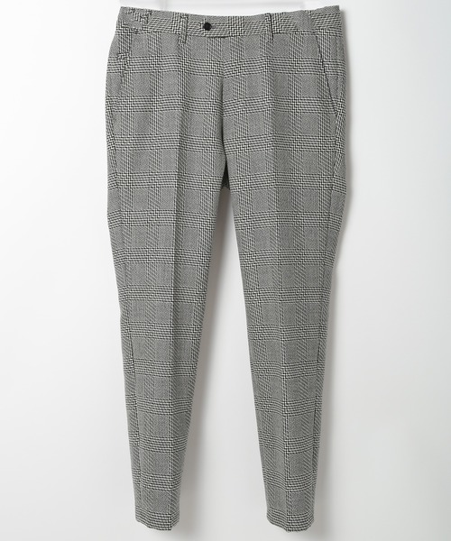MEN'S BIGI（メンズビギ）の「ウール変形グレンチェックパンツ（セットアップ対応）（スラックス・メンズ・グレー・03/02/01/04）」の11枚目の写真