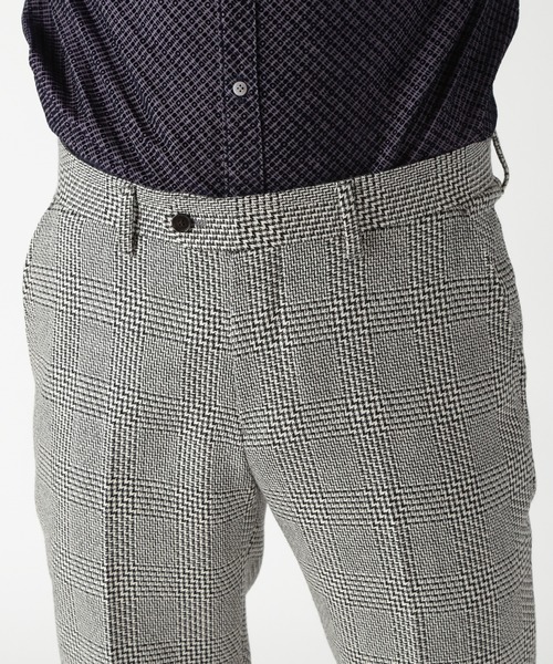 MEN'S BIGI(メンズビギ)の「ウール変形グレンチェックパンツ(セットアップ対応)(スラックス・メンズ・グレー・03/02/01/04)」の16枚目の写真