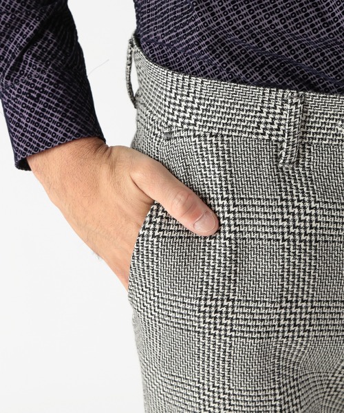 MEN'S BIGI(メンズビギ)の「ウール変形グレンチェックパンツ(セットアップ対応)(スラックス・メンズ・グレー・03/02/01/04)」の17枚目の写真