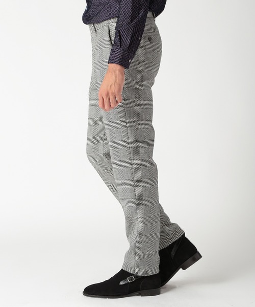 MEN'S BIGI(メンズビギ)の「ウール変形グレンチェックパンツ(セットアップ対応)(スラックス・メンズ・グレー・03/02/01/04)」の14枚目の写真
