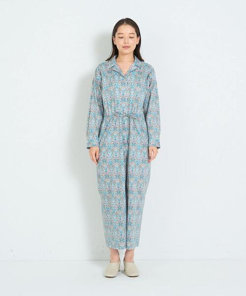 アデュートリステス　リバティプリントオールインワン ADIEU TRISTESSE（アデュートリステス）の「リバティプリント