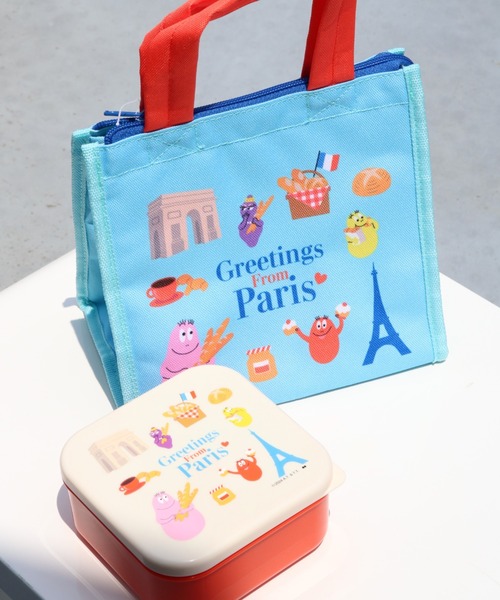 BARBAPAPA/バーバパパ〉LUNCH BAG SQUARE/ランチバッグ スクエア（お