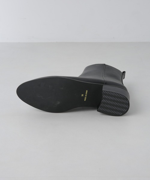 NANO universe（ナノユニバース）の「ミドルブーツ（ブーツ・レディース・ダークブラウン/ブラック・36/37/38）」の7枚目の写真