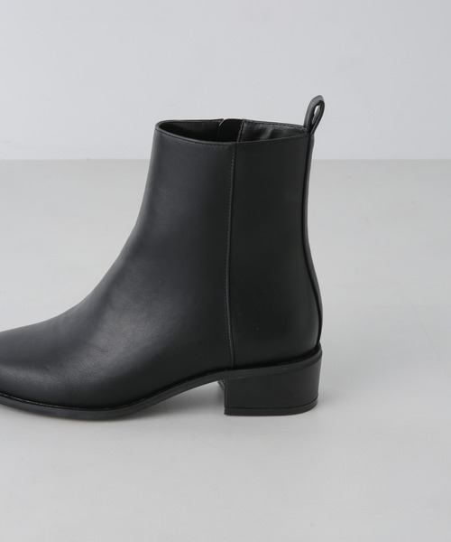 NANO universe（ナノユニバース）の「ミドルブーツ（ブーツ・レディース・ダークブラウン/ブラック・36/37/38）」の8枚目の写真