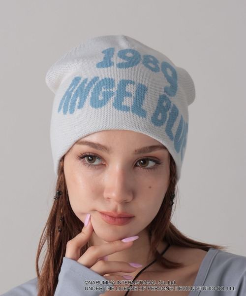 FOREVER 21（フォーエバー トゥエンティーワン）の「【ANGEL BLUE】ビーニー（ニットキャップ/ビーニー・レディース・オフホワイト/ブルー/ブラウン・FREE）」の9枚目の写真