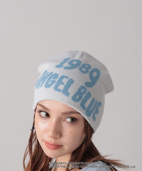 FOREVER 21（フォーエバー トゥエンティーワン）の「【ANGEL BLUE】ビーニー（ニットキャップ/ビーニー・レディース・オフホワイト/ブルー/ブラウン・FREE）」の10枚目の写真