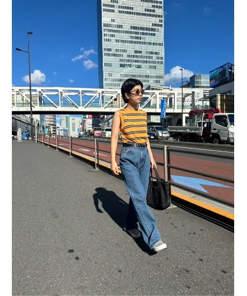 vintage loose denim（BLACK BY MOUSSY） BLACK BY MOUSSY（ブラックバイマウジー）の「vintage loose