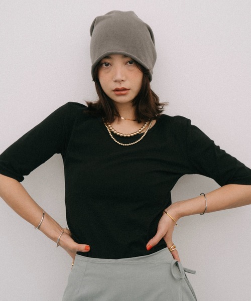 Agnes kruel ビーニー ガニー GANNI GANNI ニット帽 Soft Wool Beanie ビーニー