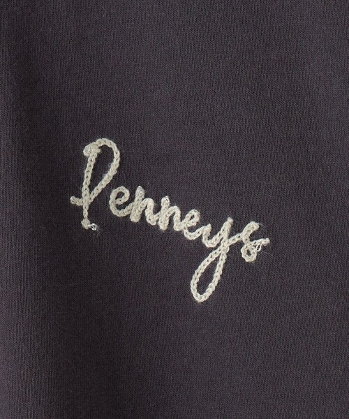 PENNEYS(ぺニーズ)の「PENNEYS(ぺニーズ)別注ランダム刺繍ロングスリーブTシャツ(Tシャツ/カットソー・レディース・ライトブルー/ダークグレー/オフホワイト/ナチュラル・FREE)」の15枚目の写真