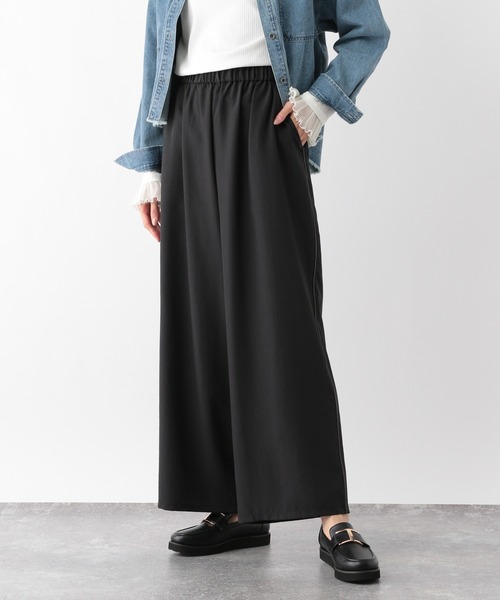 GLOBAL WORK(グローバルワーク)の「エアかる多機能イージーパンツ/137599(その他パンツ・レディース・ベージュ/ブラック/グレー・LARGE/MEDIUM)」の2枚目の写真