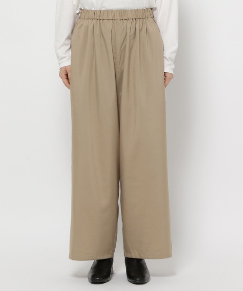 GLOBAL WORK(グローバルワーク)の「エアかる多機能イージーパンツ/137599(その他パンツ・レディース・ベージュ/ブラック/グレー・LARGE/MEDIUM)」の4枚目の写真