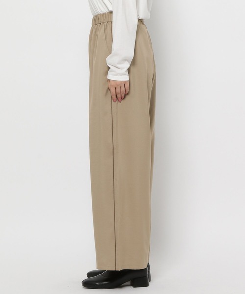 GLOBAL WORK(グローバルワーク)の「エアかる多機能イージーパンツ/137599(その他パンツ・レディース・ベージュ/ブラック/グレー・LARGE/MEDIUM)」の5枚目の写真