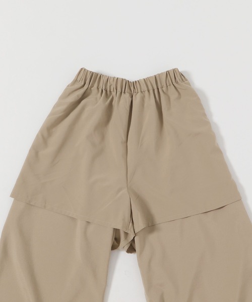 GLOBAL WORK(グローバルワーク)の「エアかる多機能イージーパンツ/137599(その他パンツ・レディース・ベージュ/ブラック/グレー・LARGE/MEDIUM)」の11枚目の写真