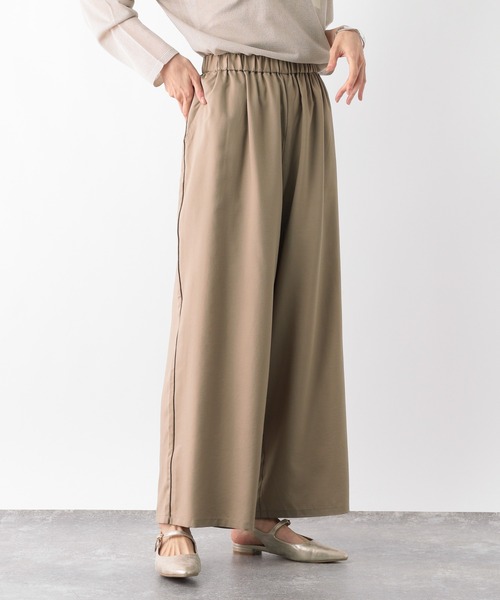 GLOBAL WORK(グローバルワーク)の「エアかる多機能イージーパンツ/137599(その他パンツ・レディース・ベージュ/ブラック/グレー・LARGE/MEDIUM)」の15枚目の写真