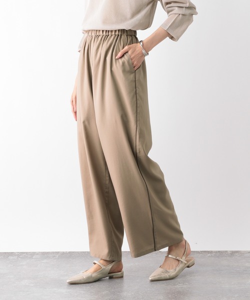 GLOBAL WORK(グローバルワーク)の「エアかる多機能イージーパンツ/137599(その他パンツ・レディース・ベージュ/ブラック/グレー・LARGE/MEDIUM)」の20枚目の写真